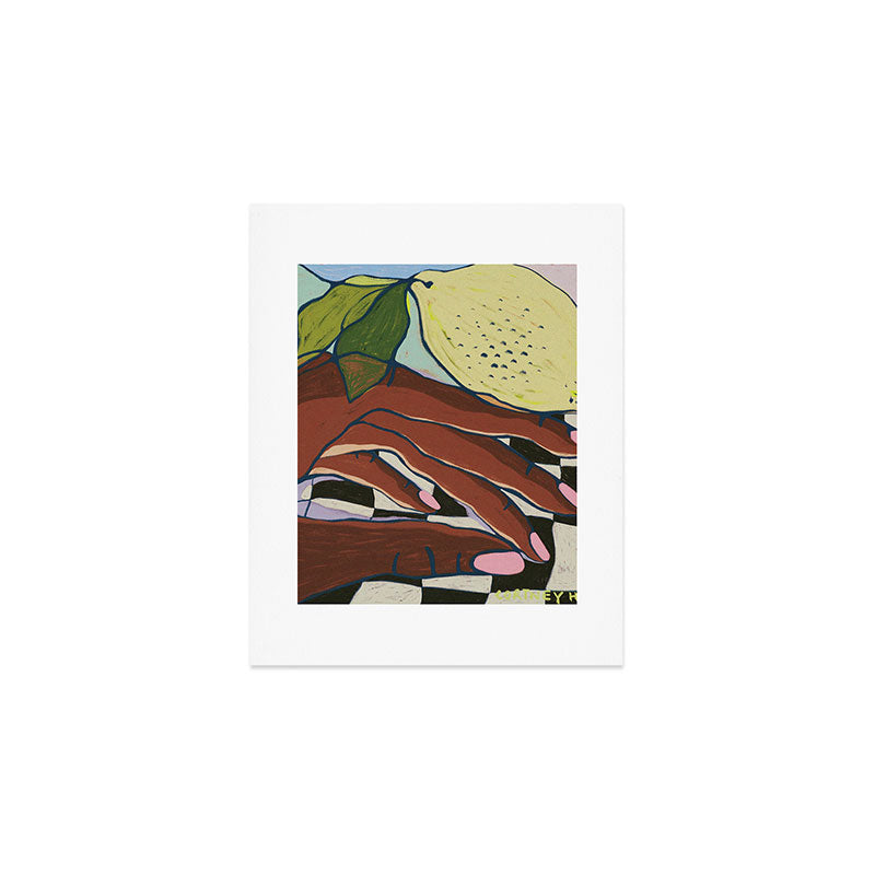 Lemon Squeeze Art Print Gallery Image 1