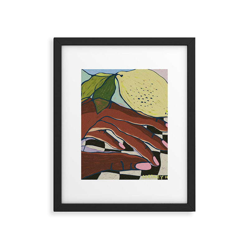 Lemon Squeeze Framed Art Print Gallery Image 6