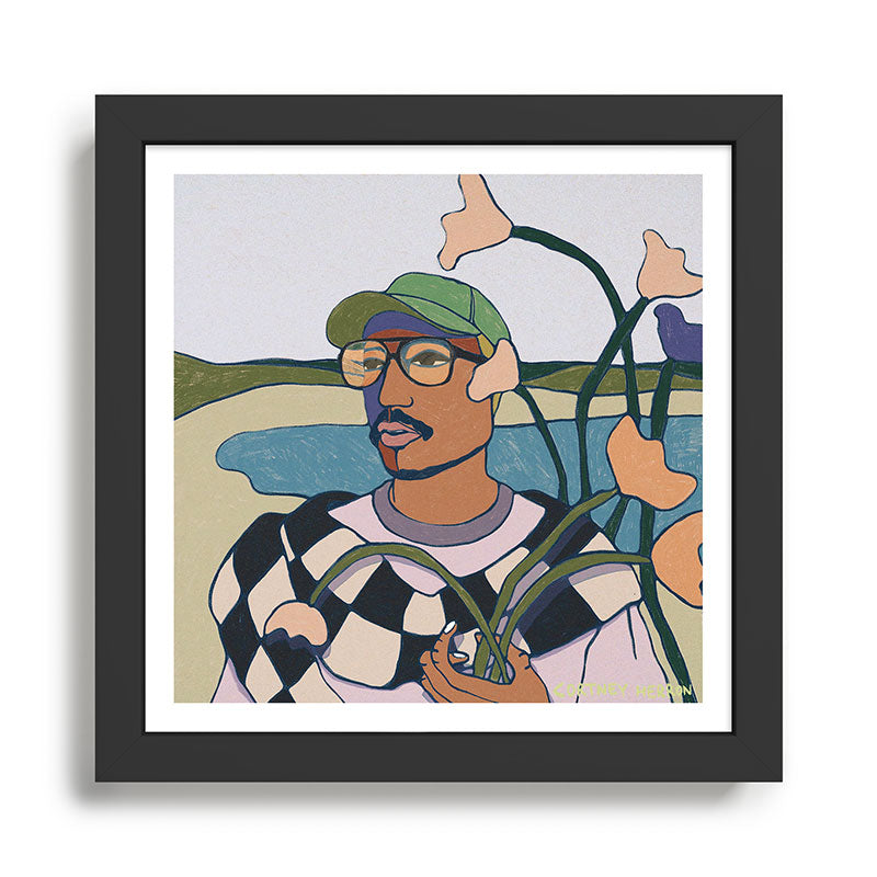 P Framed Art Print Gallery Image 1