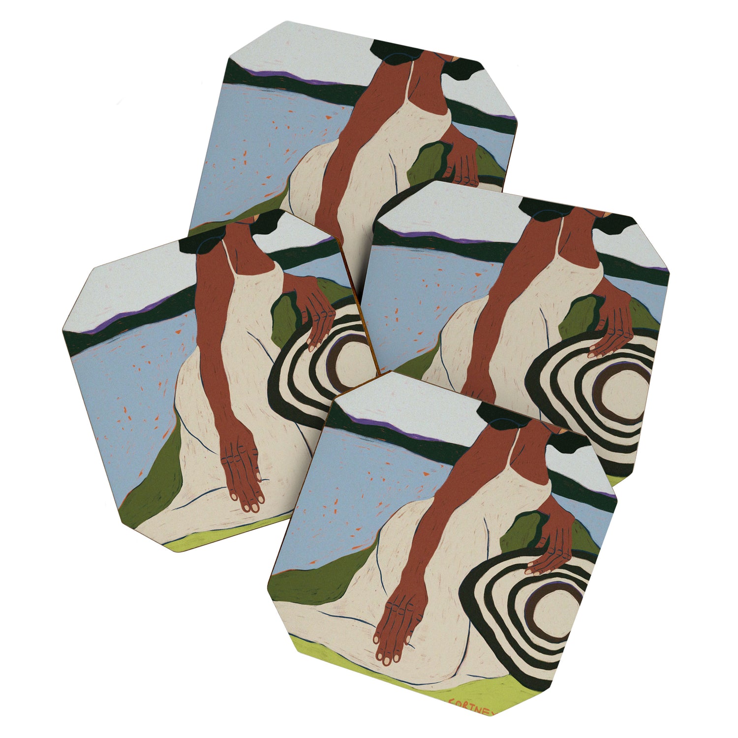 The Sun Hat Coaster Gallery Image 1