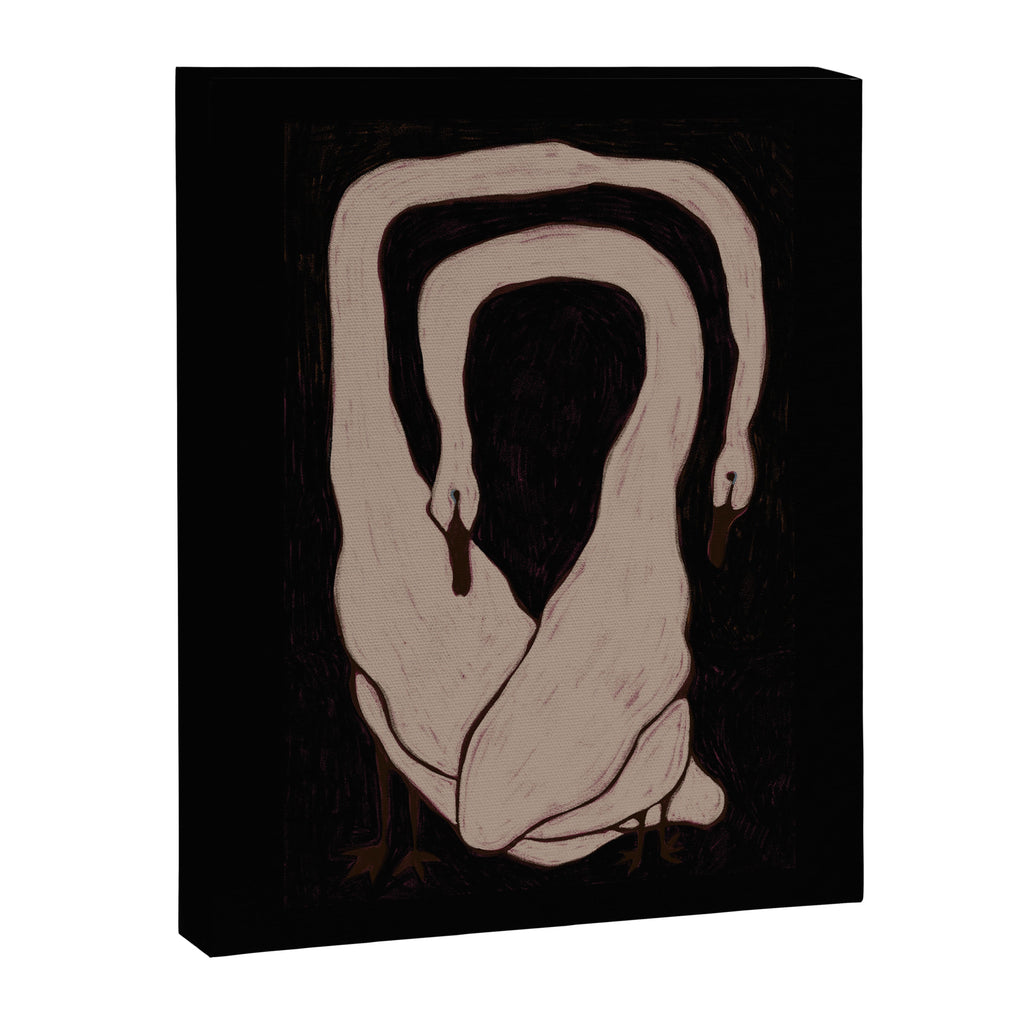 Two Swans Canvas Print Gallery Image 6