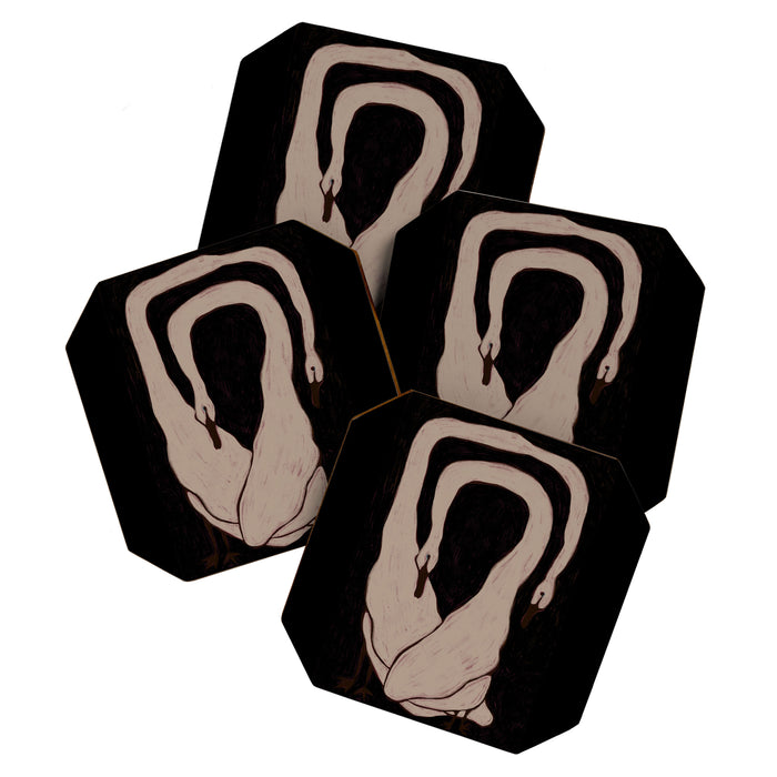 Two Swans Coaster Gallery Image 1