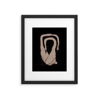 Two Swans Framed Art Print Gallery Image 5