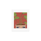 Vase Face Art Print Gallery Image 1