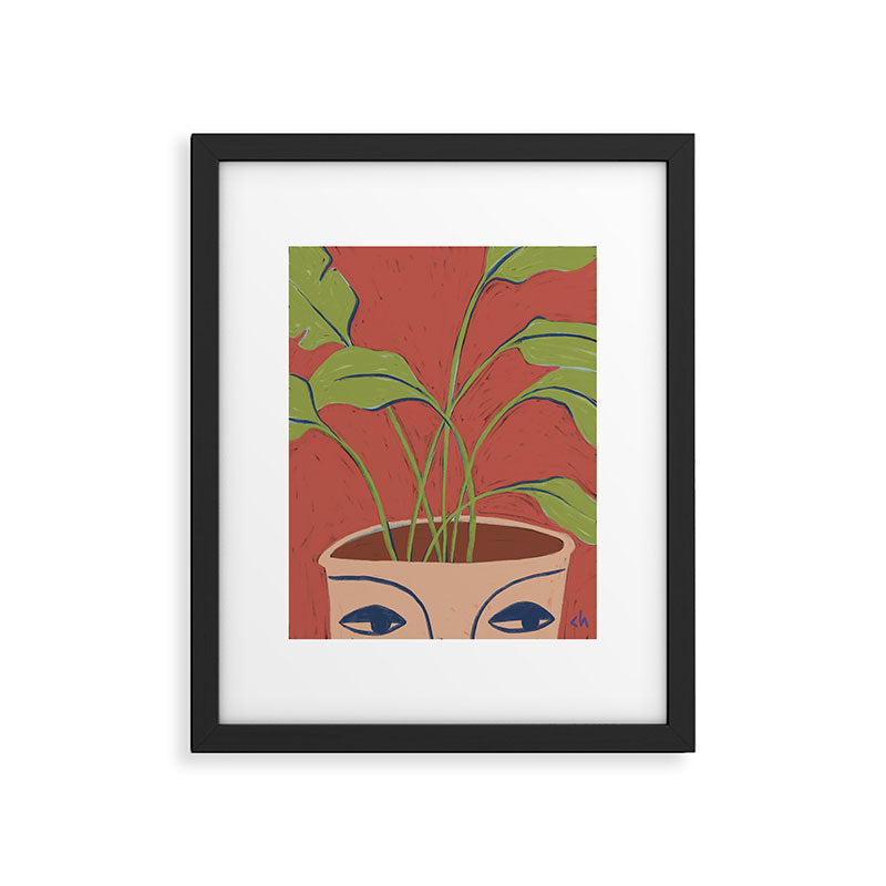Vase Face Framed Art Print Gallery Image 5