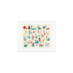 Animal Alphabet (Landscape) Art Print Gallery Image 1