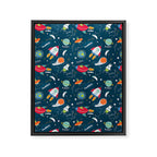 Blast Off!! Framed Canvas Print Gallery Image 8