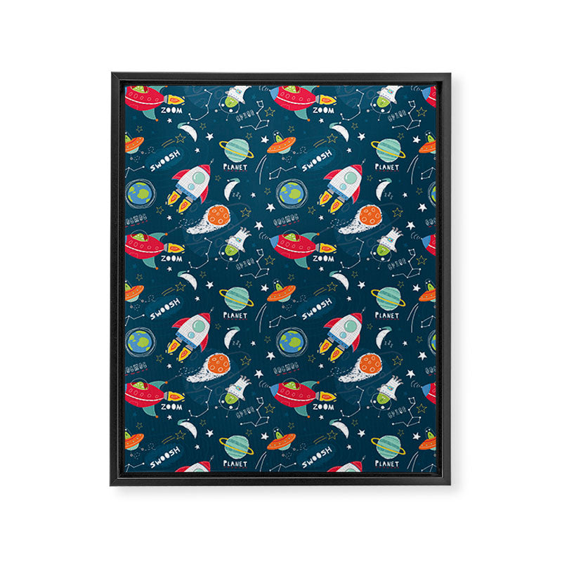 Blast Off!! Framed Canvas Print Gallery Image 8
