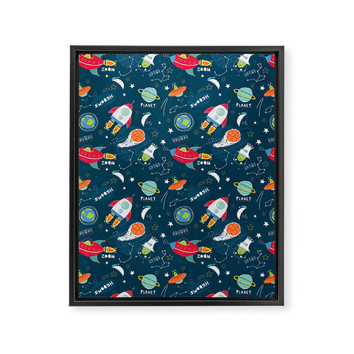 Blast Off!! Framed Canvas Print Gallery Image 1