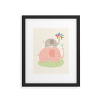Elephants Framed Art Print Gallery Image 6