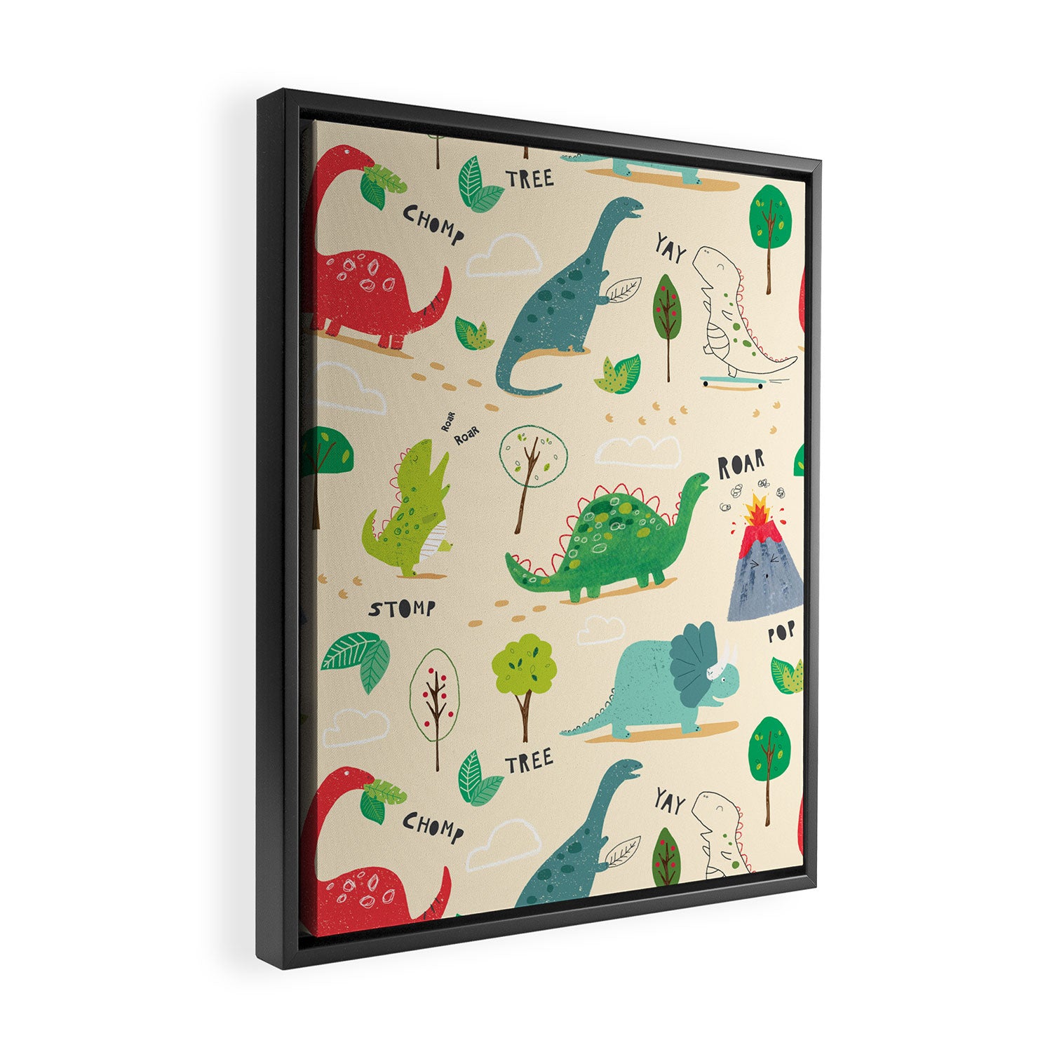 ROOOARSOME!! Framed Canvas Print Gallery Image 2