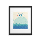 Whale Framed Art Print Gallery Image 6