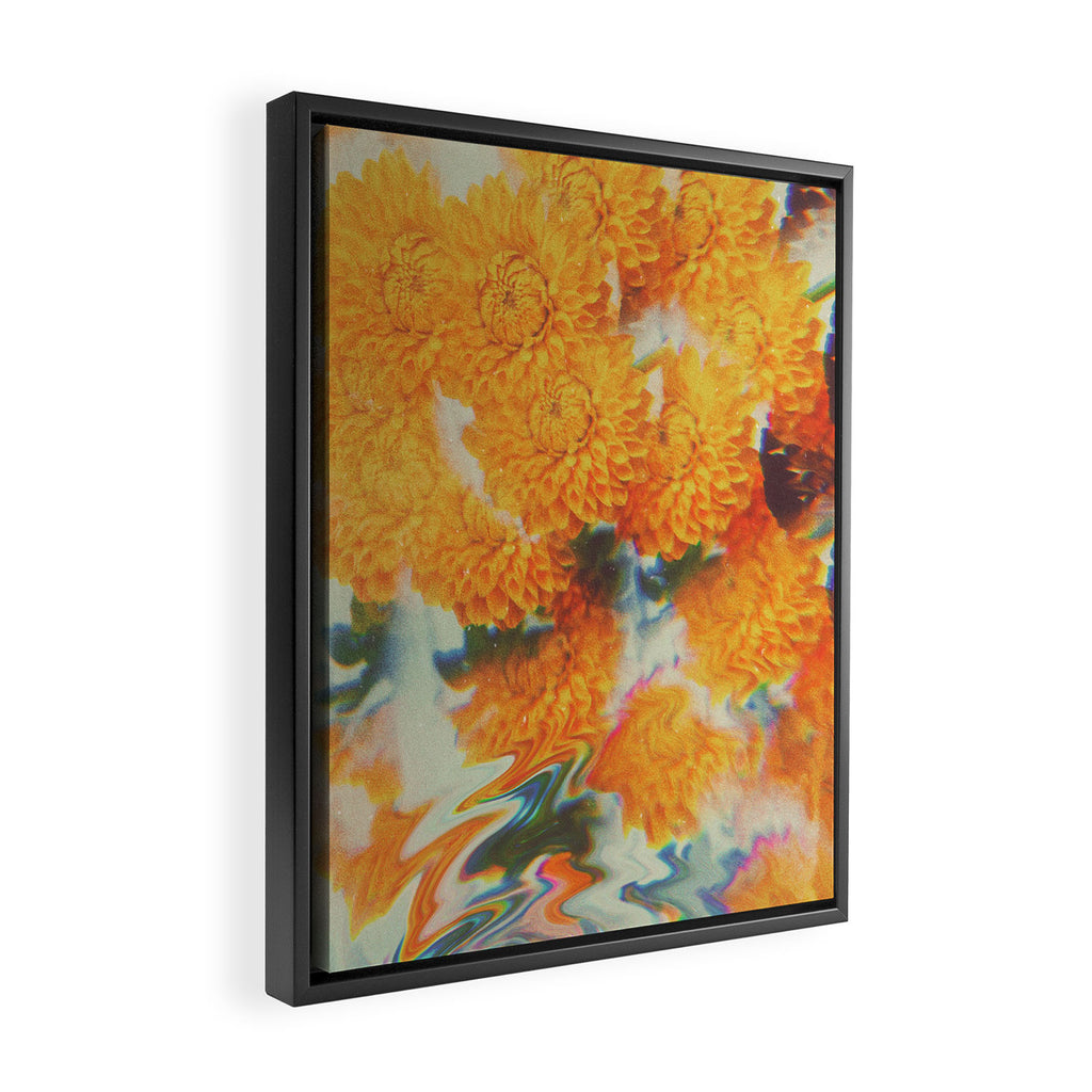 Dahlia Daydreams Framed Canvas Print Gallery Image 2