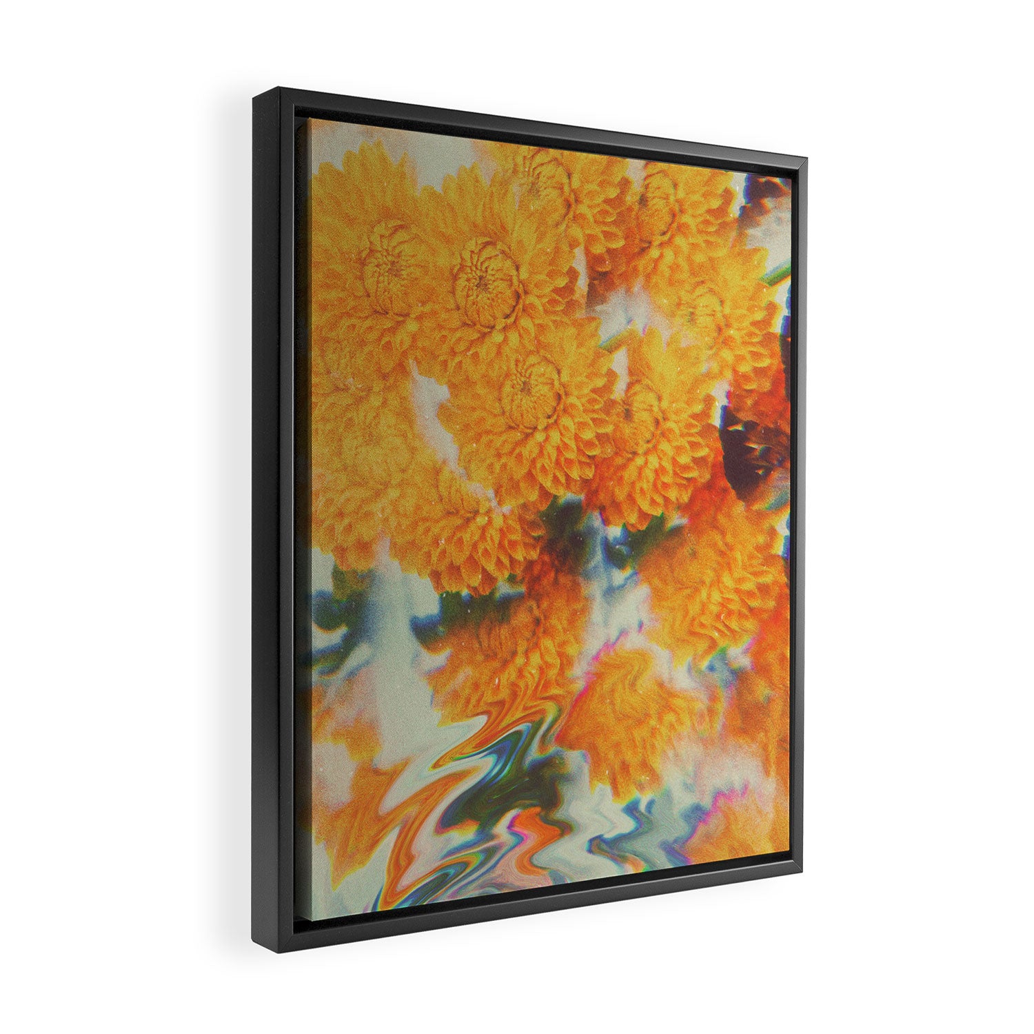 Dahlia Daydreams Framed Canvas Print Gallery Image 2