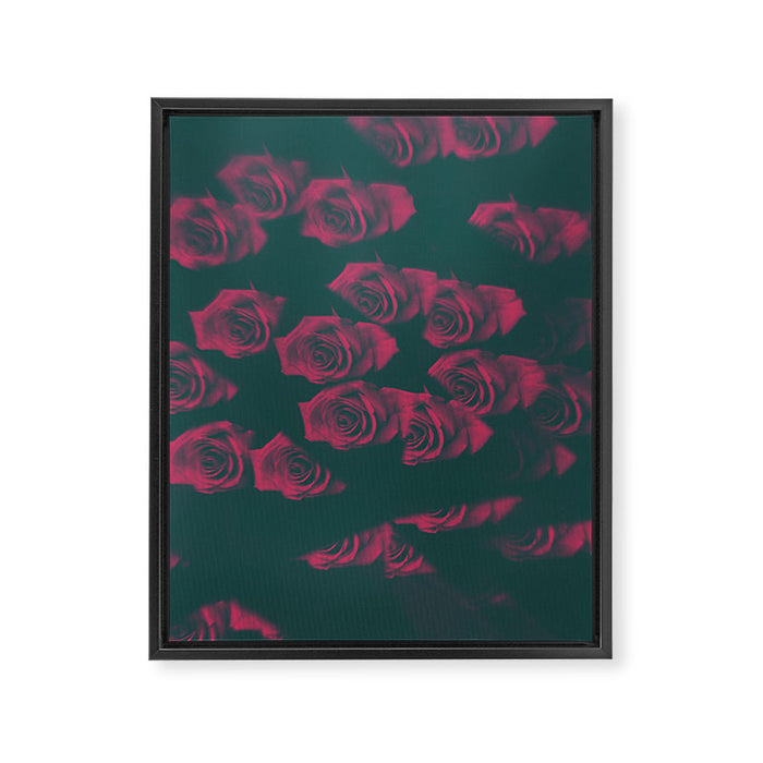 Fall into place Framed Canvas Print Gallery Image 1