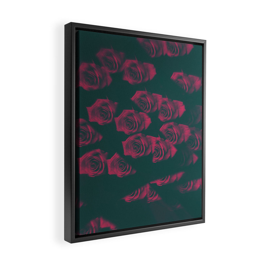 Fall into place Framed Canvas Print Gallery Image 2