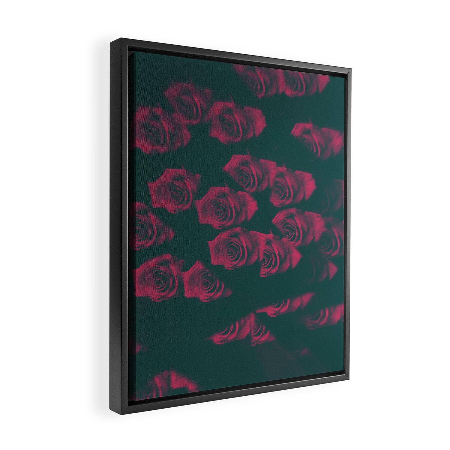 Fall into place Framed Canvas Print Gallery Image 2