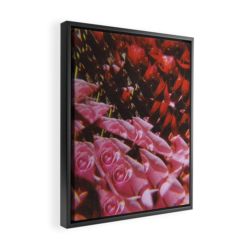 take this kiss Framed Canvas Print Gallery Image 2
