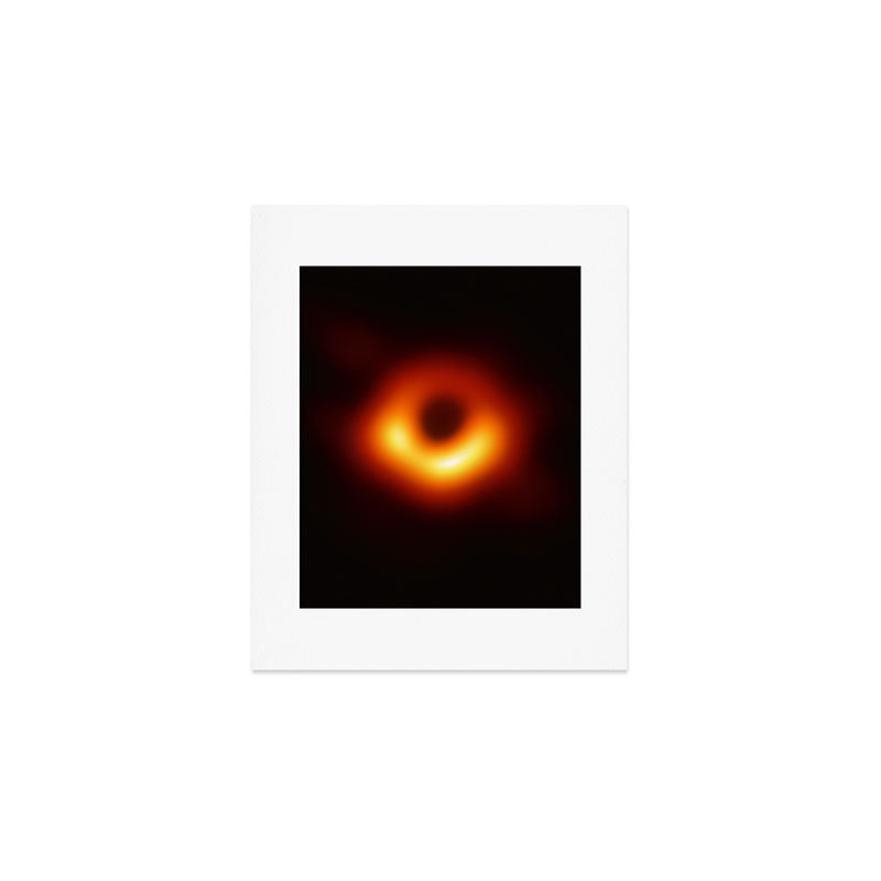BLACK HOLE - First-Ever Image of a Black Hole Art Print Gallery Image 1