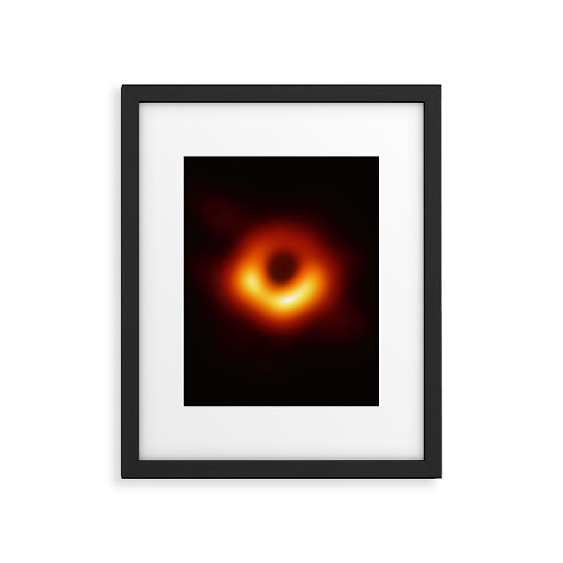 BLACK HOLE - First-Ever Image of a Black Hole Framed Art Print Gallery Image 6