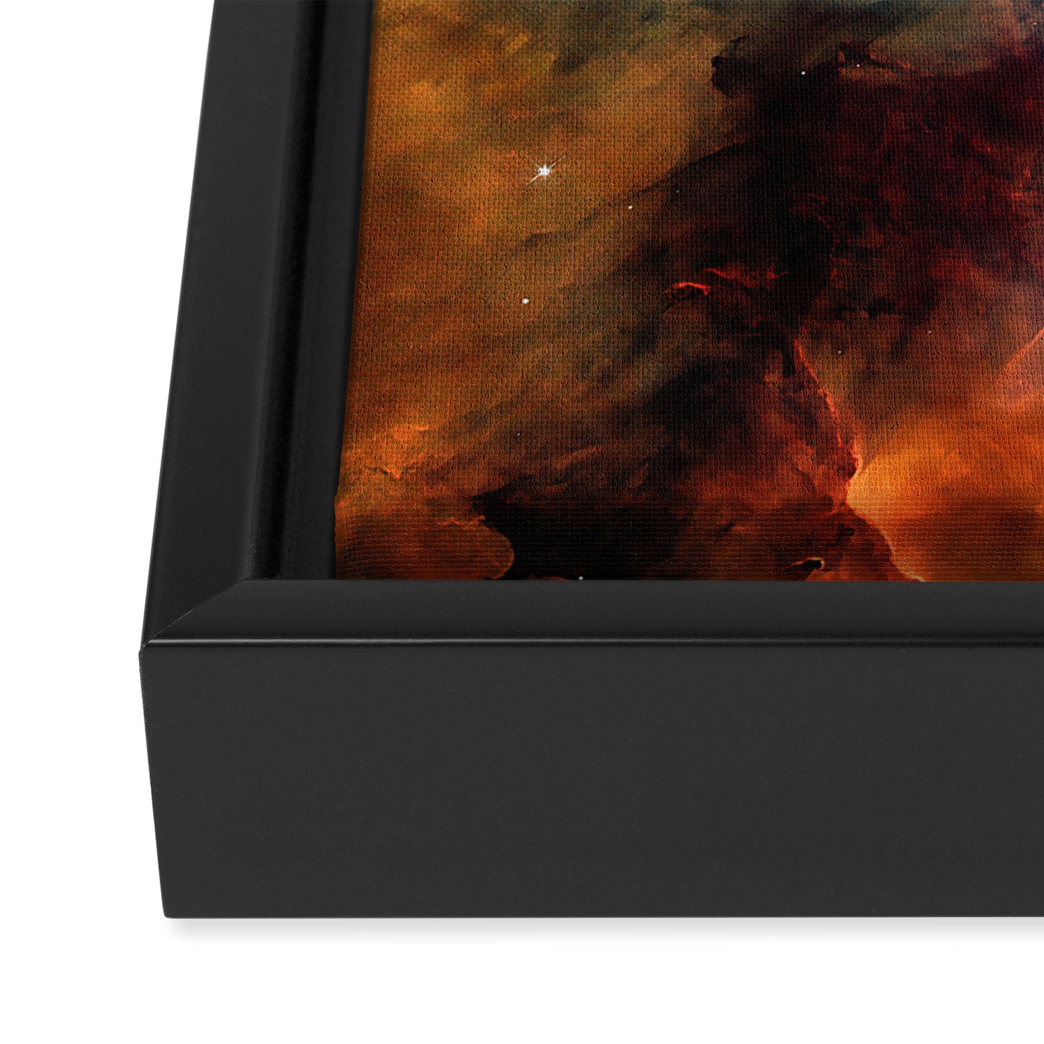 Lagoon Nebula Framed Canvas Print Gallery Image 3