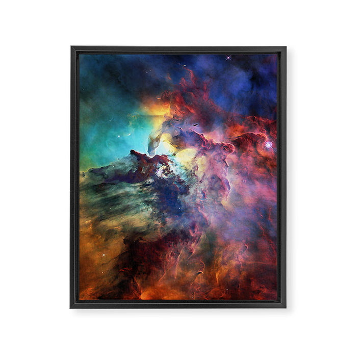 Lagoon Nebula Framed Canvas Print Gallery Image 1