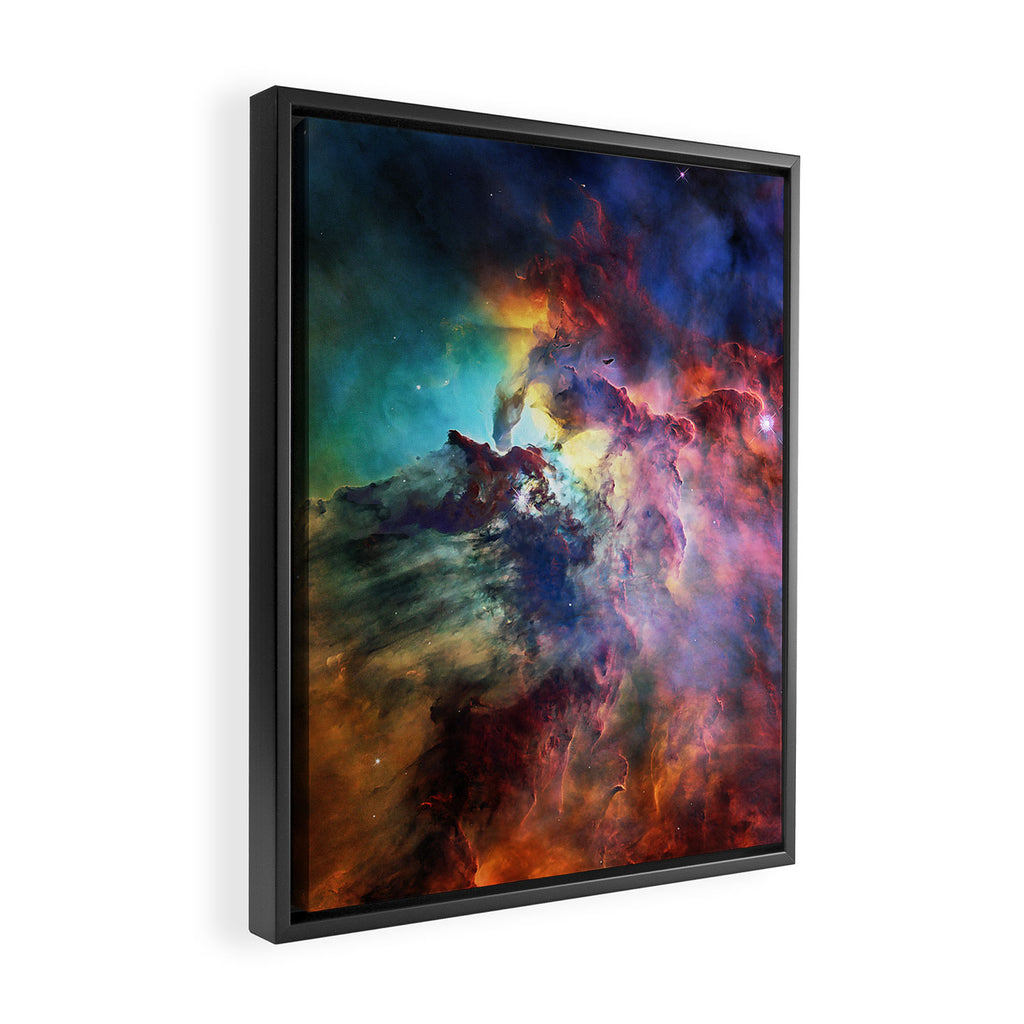 Lagoon Nebula Framed Canvas Print Gallery Image 2