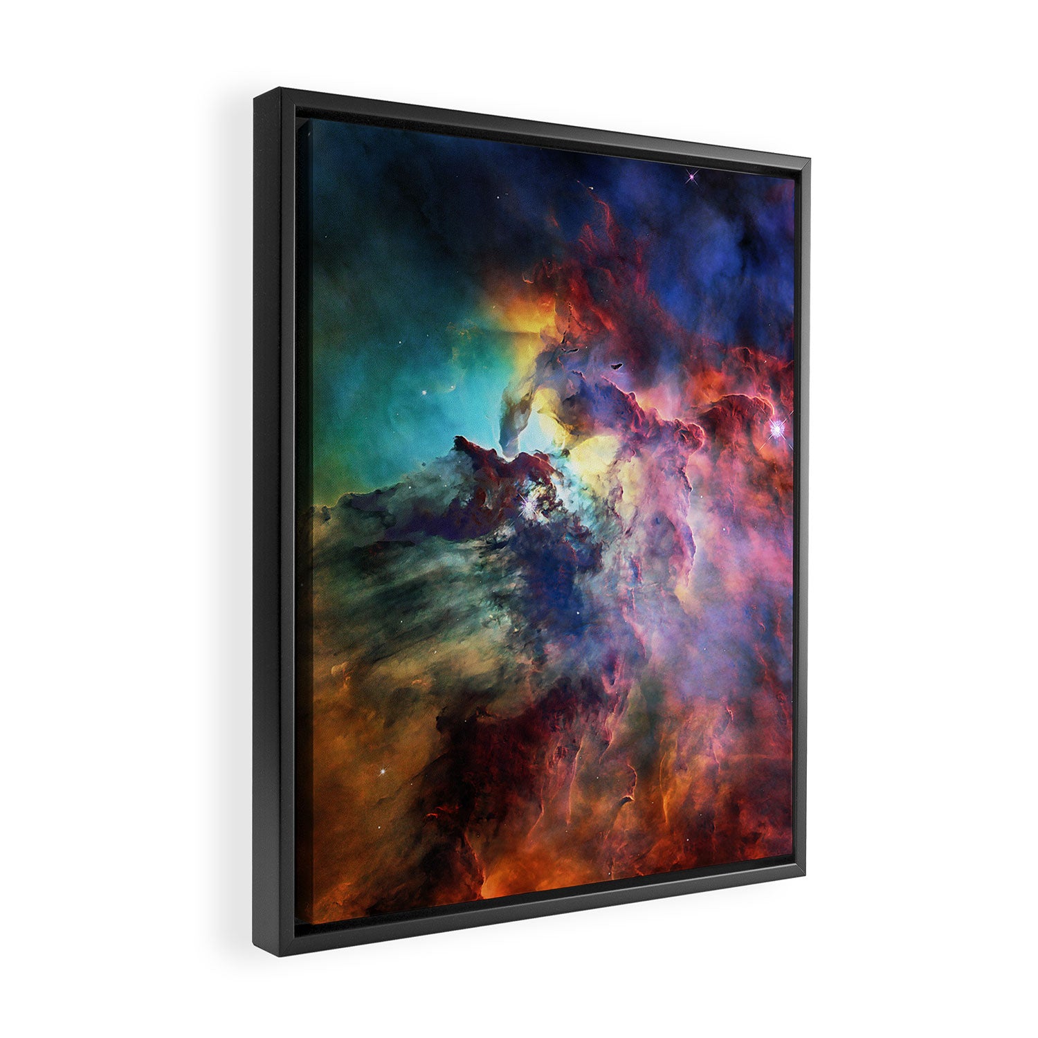 Lagoon Nebula Framed Canvas Print Gallery Image 2