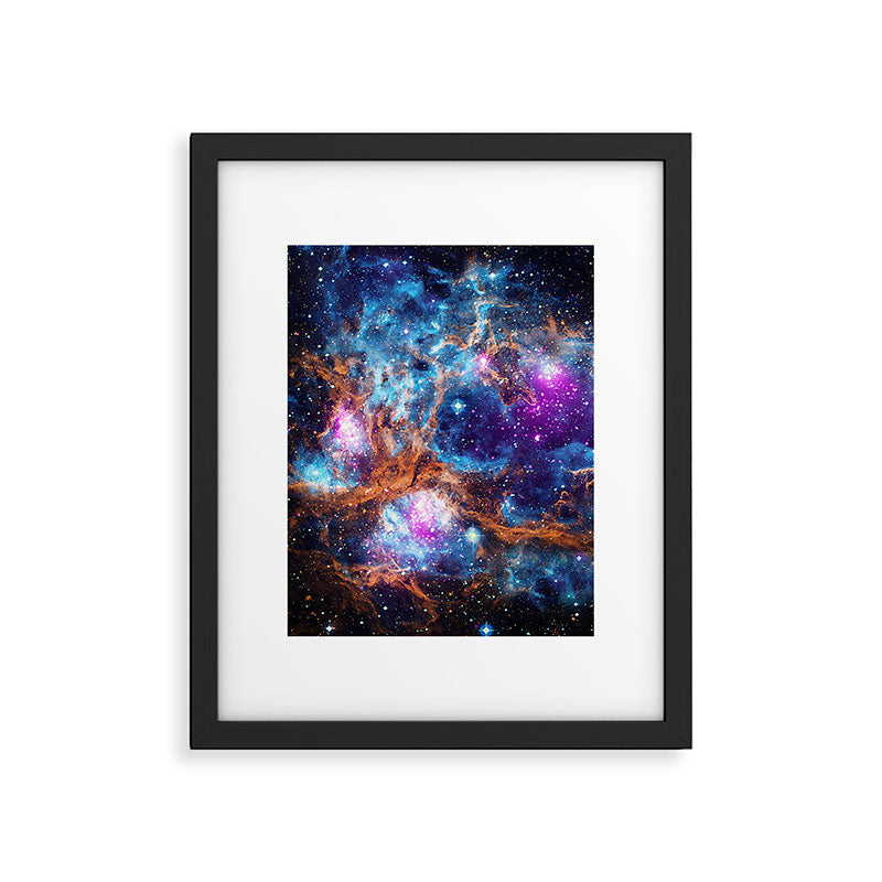 Lobster Nebula Framed Art Print Gallery Image 6