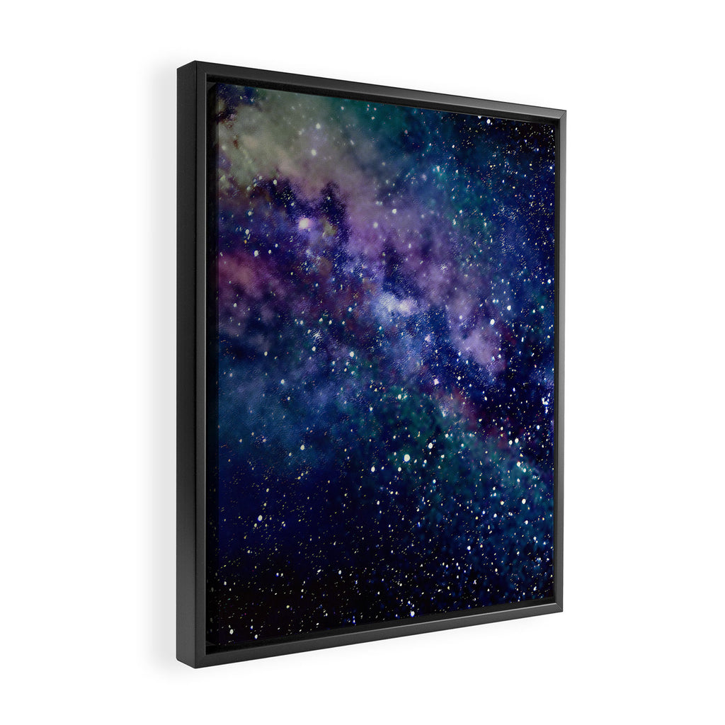 Milky Way Framed Canvas Print Gallery Image 2