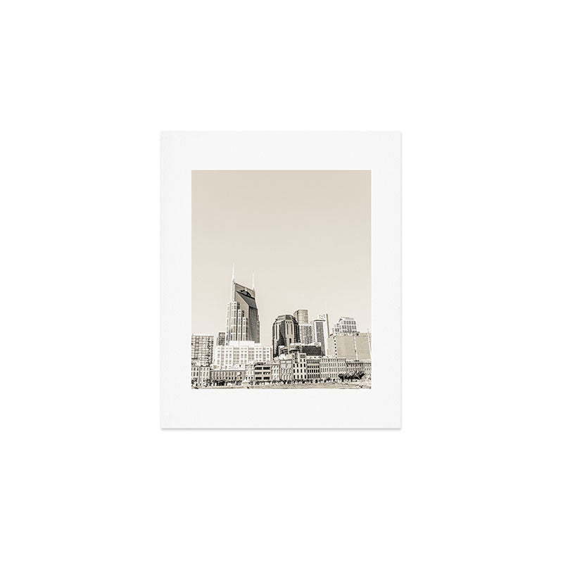 Nashville No. 3 in Sepia Art Print Gallery Image 1