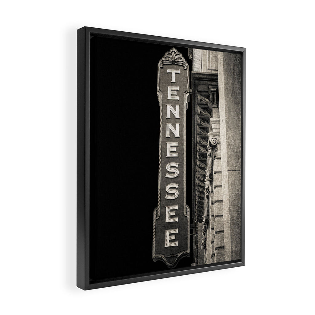 Tennessee Sign Framed Canvas Print Gallery Image 2