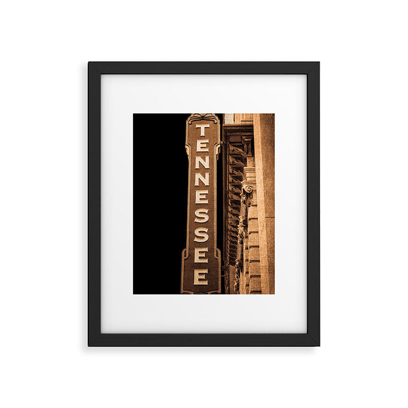 Tennessee Sign No. 2 Photography Framed Art Print Gallery Image 6
