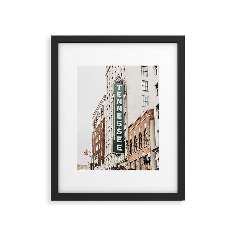 Tennessee Sign No. 2 Framed Art Print Gallery Image 5