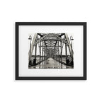 Walnut Street Bridge No. 10 Architectural Chattanooga Photography Framed Art Print Gallery Image 5