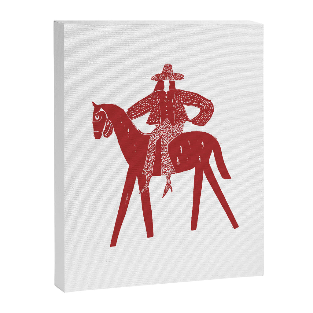 Solo Rider - Cherry Canvas Print Gallery Image 6