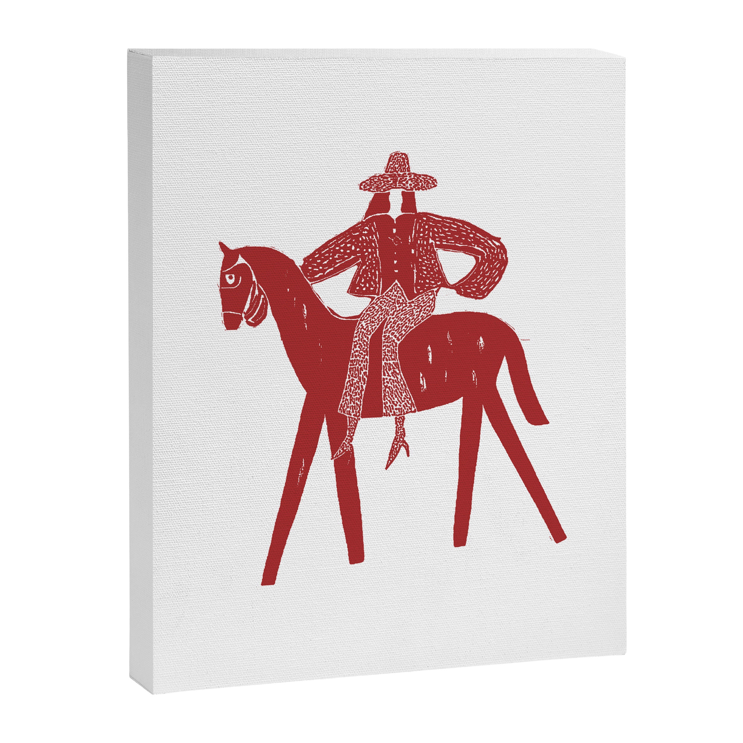 Solo Rider - Cherry Canvas Print Gallery Image 6