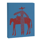 Solo Steady - Cherry Blues Canvas Print Gallery Image 6