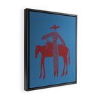 Solo Steady - Cherry Blues Framed Canvas Print Gallery Image 2