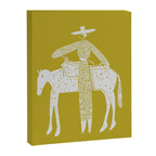 Solo Steady Mustard Canvas Print Gallery Image 6