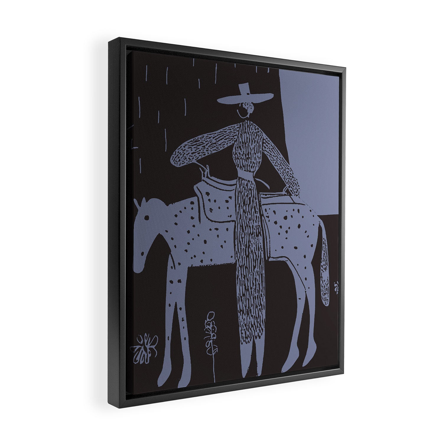 Steady Rain Framed Canvas Print Gallery Image 2