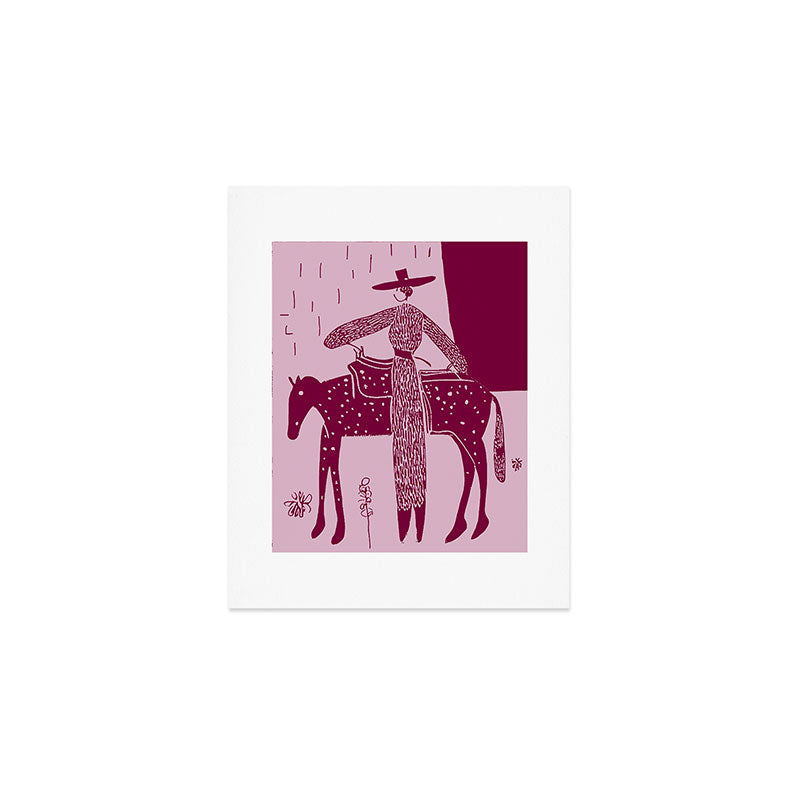 Steady - Rose Art Print Gallery Image 1