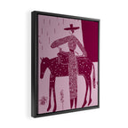 Steady - Rose Framed Canvas Print Gallery Image 2