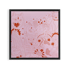 A Lot of Cats | Square Framed Canvas Print Gallery Image 3