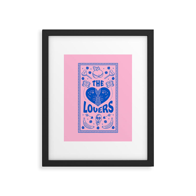The Lovers  Framed Art Print