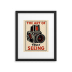 Analog Photography Quote Framed Art Print Gallery Image 5