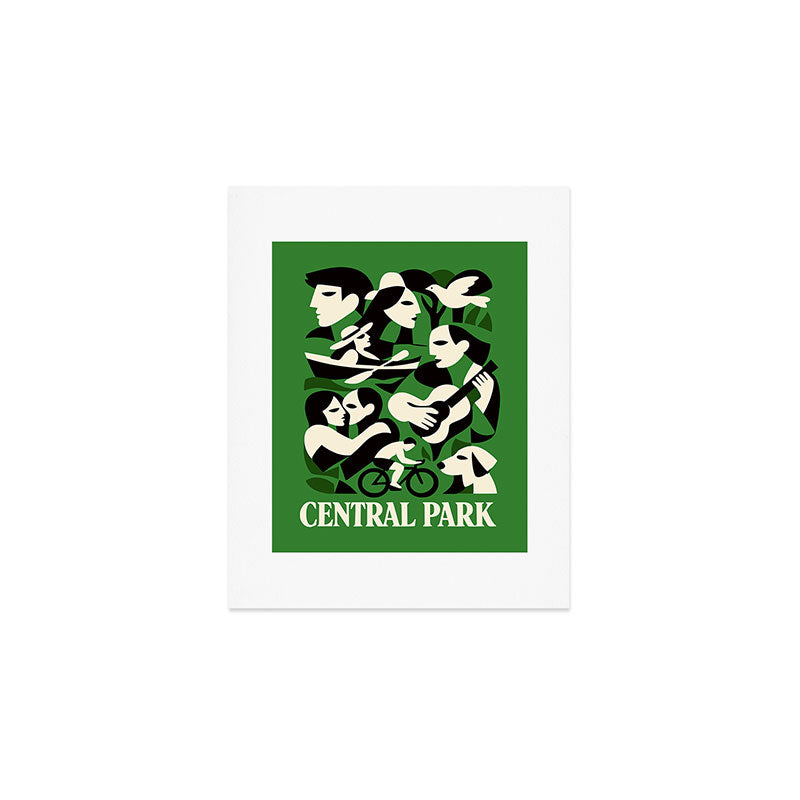 Artsy Central Park Art Print Gallery Image 1
