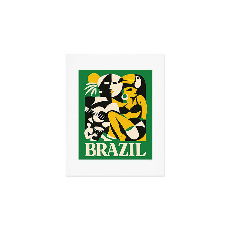 Brazil Music and Culture Art Print Gallery Image 1