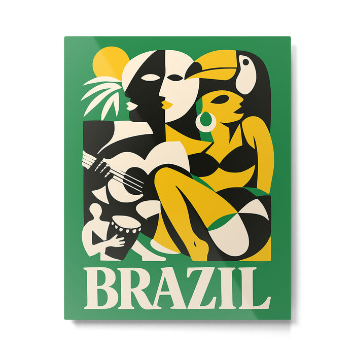 Brazil Music and Culture Metal Print Gallery Image 1