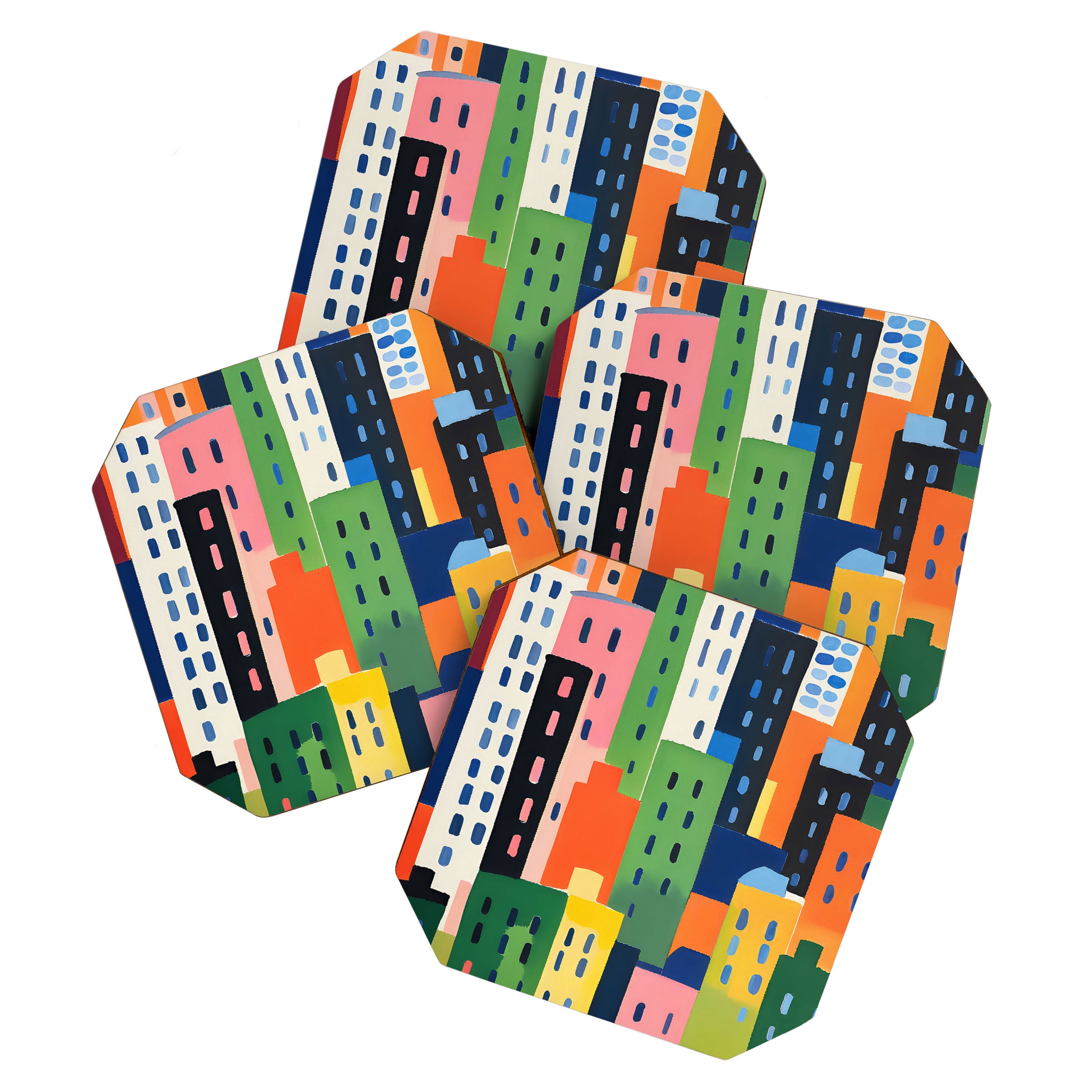 Colorful New York City Coaster Gallery Image 1